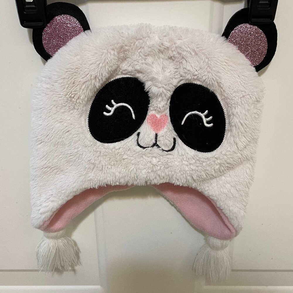 Panda Kid’s Winter Hat - Ages 4-8 years - MUST BE BUNDLED, MARKED DOWN